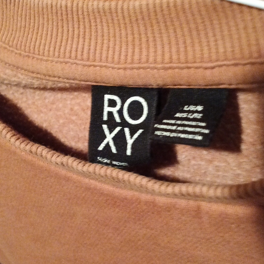 Roxy Brown Sweatshirt with Floral Print - Picture 3 of 6